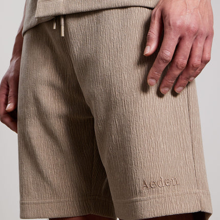 Aeden Aeden Shorts Vito SS26 Lead Grey