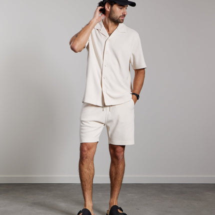 Aeden Aeden Shorts Vito SS26 Off White
