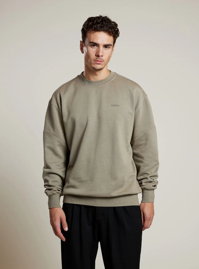 Aeden Aeden Sweater Arnaud FW25 Vetiver Green