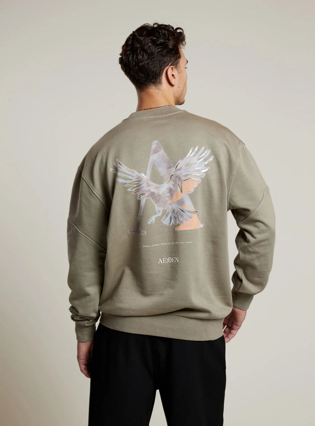 Aeden Aeden Sweater Arnaud FW25 Vetiver Green