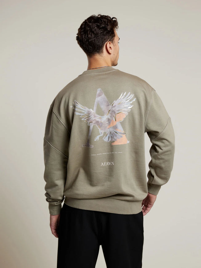 Aeden Aeden Sweater Arnaud FW25 Vetiver Green