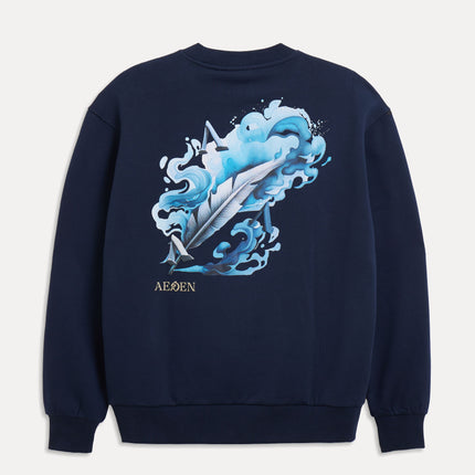 Aeden Aeden Sweater Maëlo FW25 Sky Captain