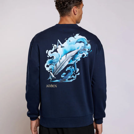 Aeden Aeden Sweater Maëlo FW25 Sky Captain