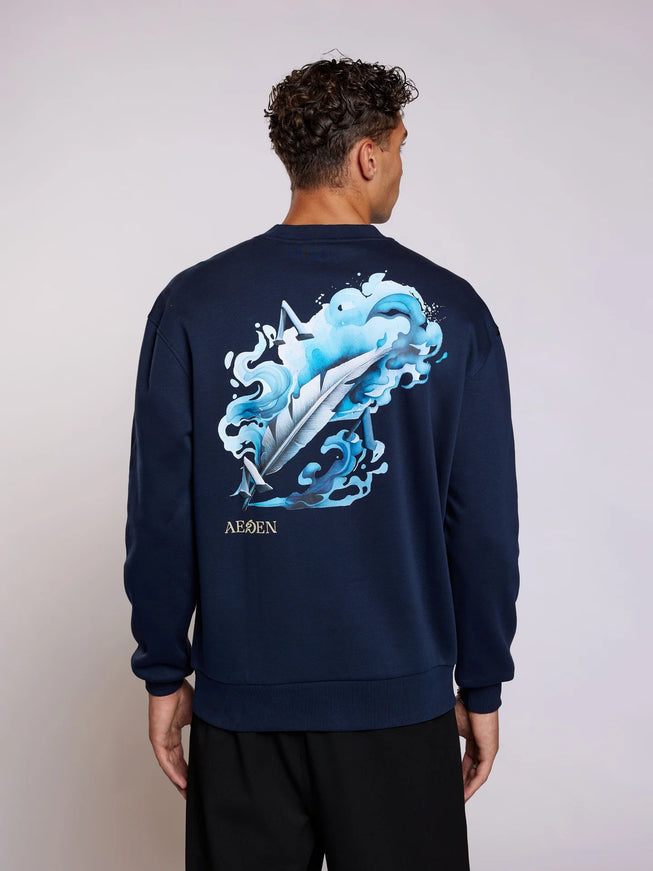 Aeden Aeden Sweater Maëlo FW25 Sky Captain