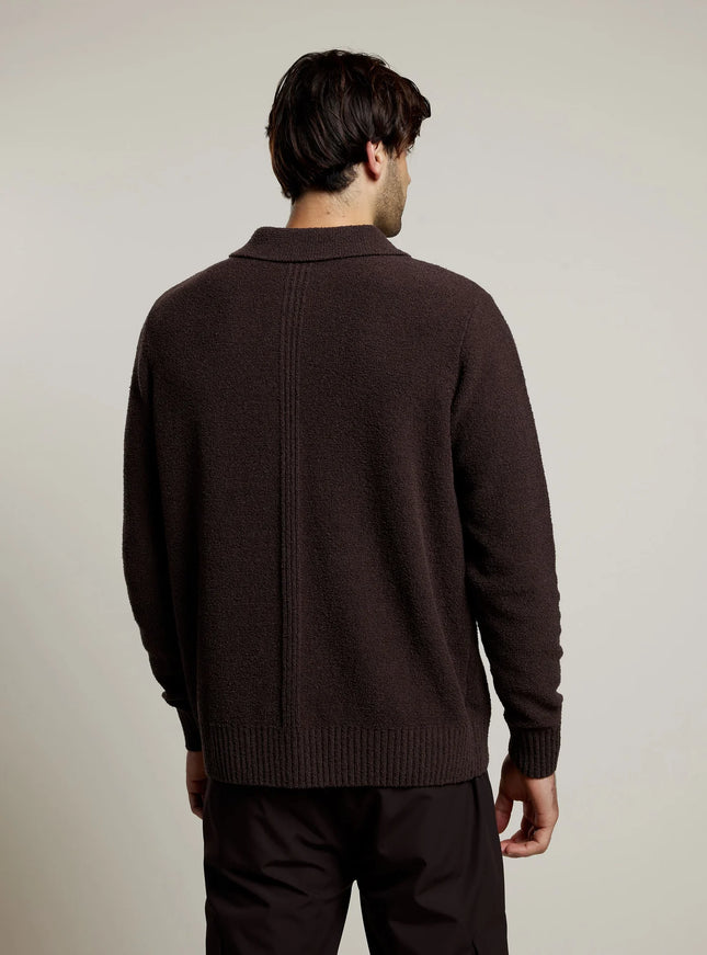 Aeden Aeden Sweater Polo Raider FW25 Ganache