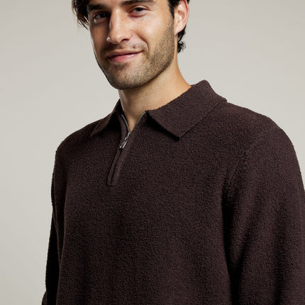 Aeden Aeden Sweater Polo Raider FW25 Ganache