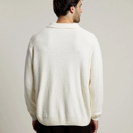 Aeden Aeden Sweater Polo Raider FW25 Off White