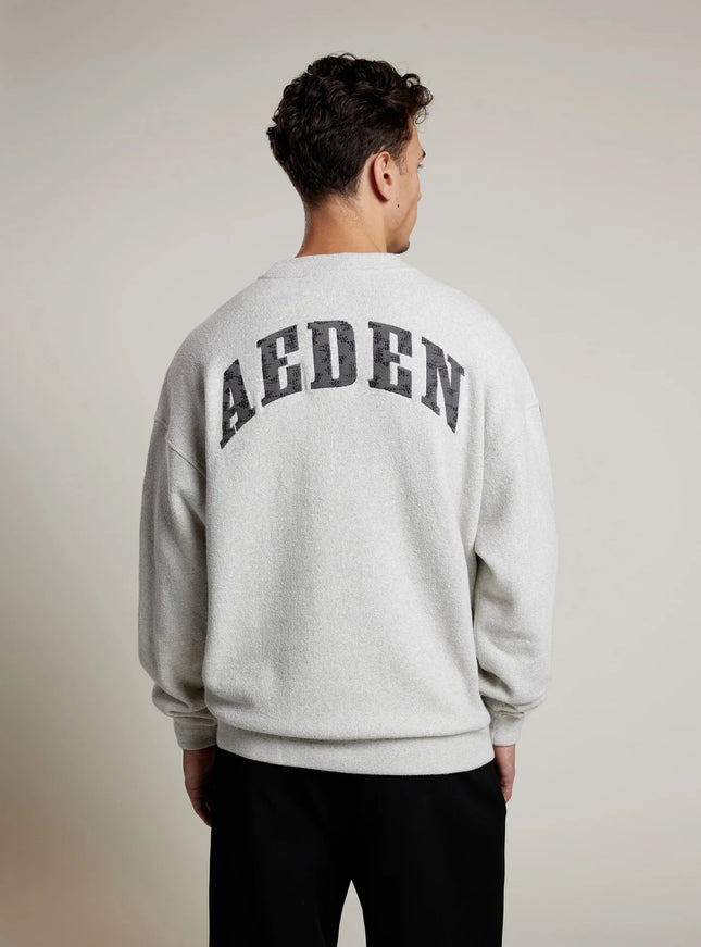 Aeden Aeden Sweater Sam FW25 Melange Grey