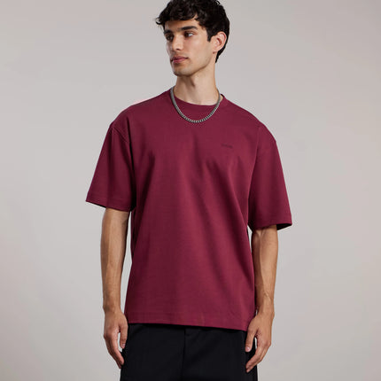 Aeden Aeden T-Shirt Dax FW26 Bordeaux
