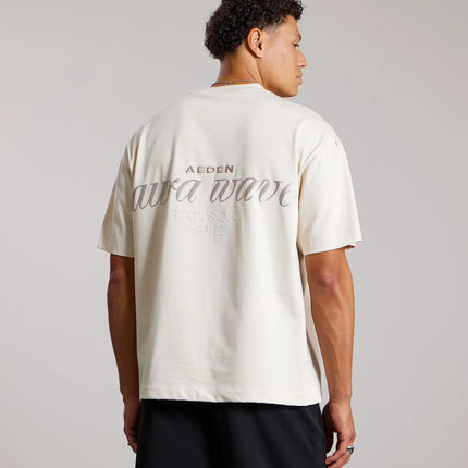 Aeden Aeden T-Shirt Dax FW26 White Cap Grey