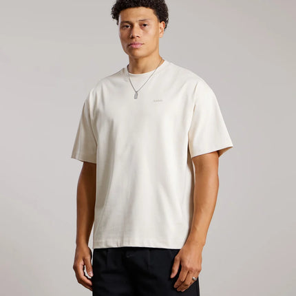 Aeden Aeden T-Shirt Dax FW26 White Cap Grey