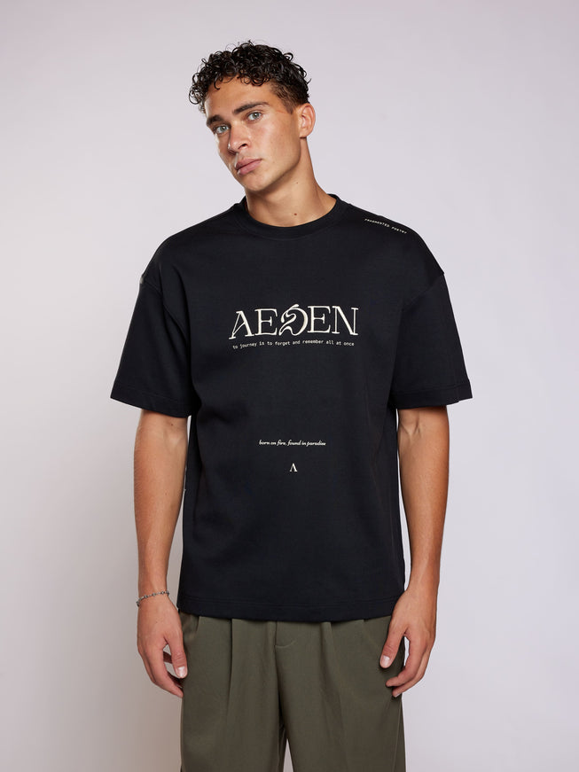 Aeden Aeden T-Shirt Florent FW25 Black