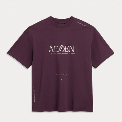 Aeden Aeden T-Shirt Florent FW25 Plum Perfect