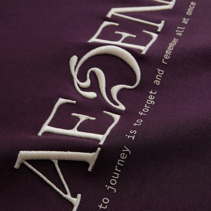 Aeden Aeden T-Shirt Florent FW25 Plum Perfect