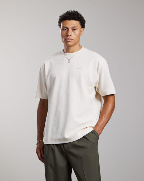 Aeden Aeden T-Shirt Hiro FW26 White Cap Grey