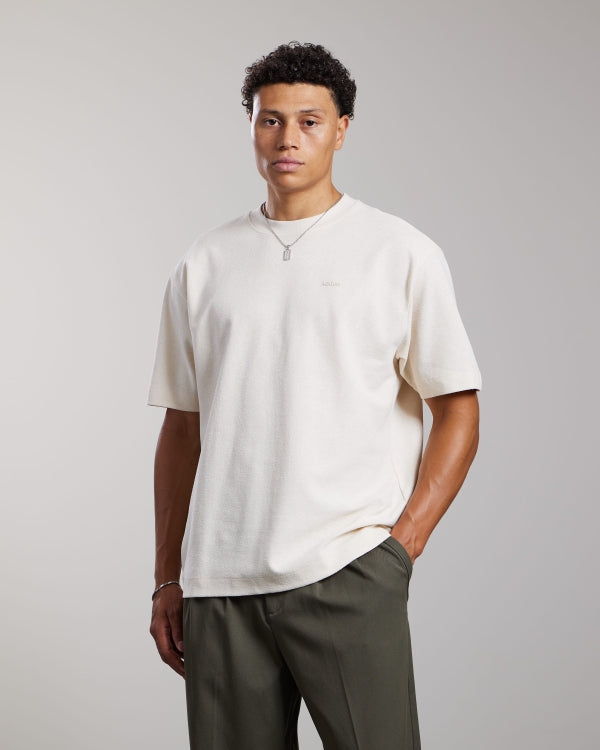 Aeden Aeden T-Shirt Hiro FW26 White Cap Grey
