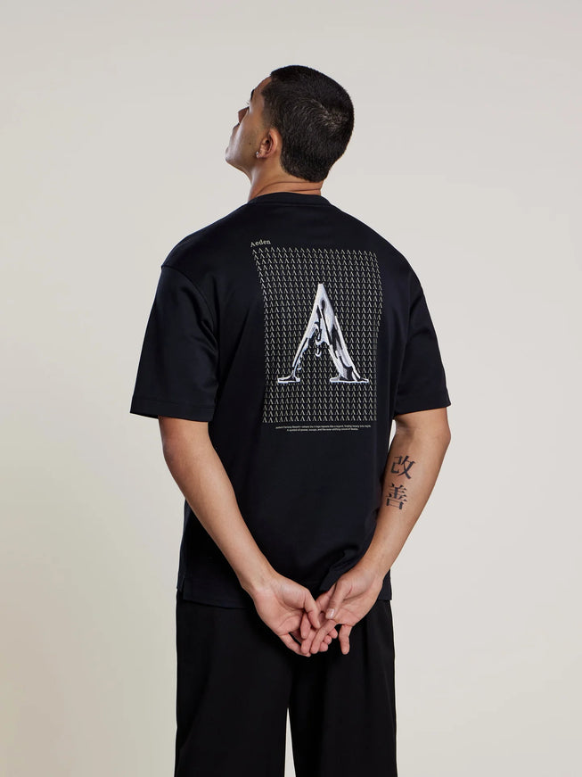 Aeden Aeden T-Shirt Juke SS26 Black