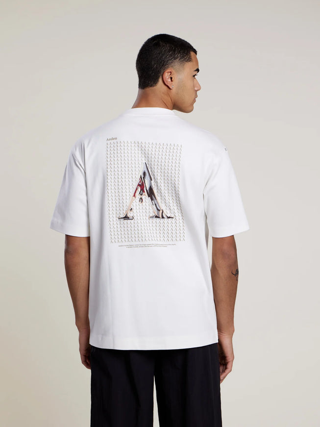 Aeden Aeden T-Shirt Juke SS26 Off White
