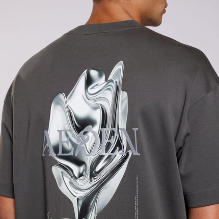 Aeden Aeden T-Shirt Mickey FW25 Dark Shadow