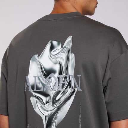 Aeden Aeden T-Shirt Mickey FW25 Dark Shadow