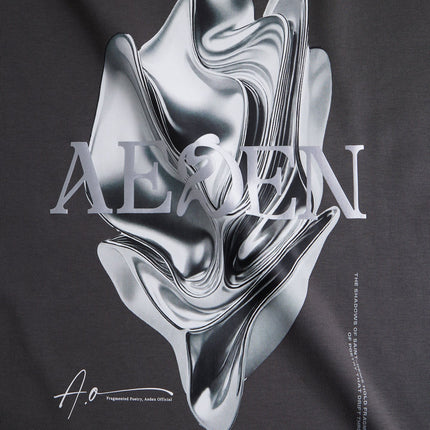 Aeden Aeden T-Shirt Mickey FW25 Dark Shadow