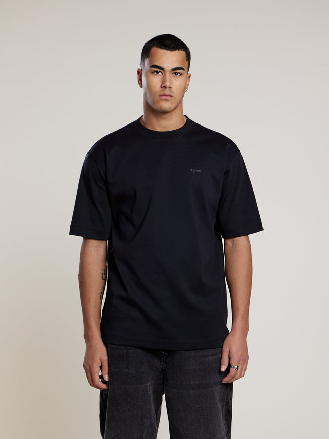 Aeden Aeden T-Shirt Orzian SS26 Black