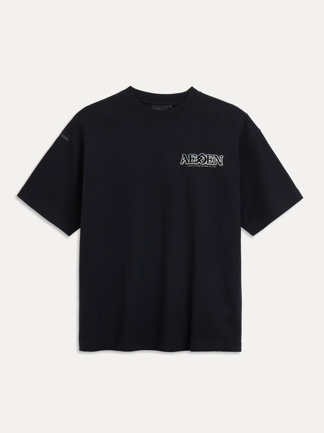Aeden Aeden T-Shirt Quentin FW25 Deep Black