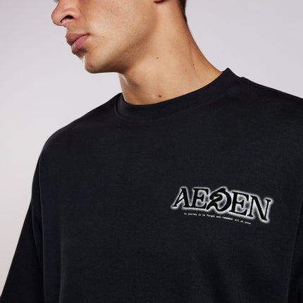 Aeden Aeden T-Shirt Quentin FW25 Deep Black