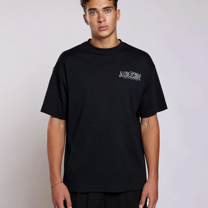Aeden Aeden T-Shirt Quentin FW25 Deep Black