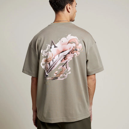 Aeden Aeden T-Shirt Raphaël FW25 Vetiver Green