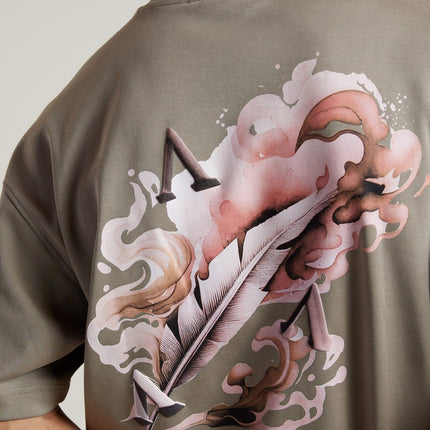 Aeden Aeden T-Shirt Raphaël FW25 Vetiver Green