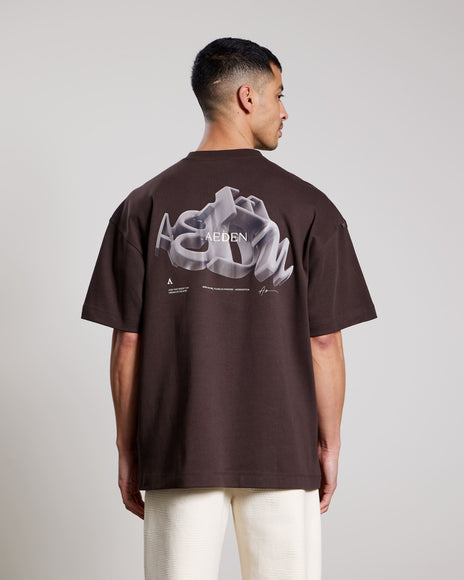 Aeden Aeden T-Shirt Romelo SS26 Ganache