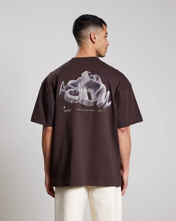 Aeden Aeden T-Shirt Romelo SS26 Ganache
