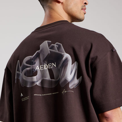 Aeden Aeden T-Shirt Romelo SS26 Ganache