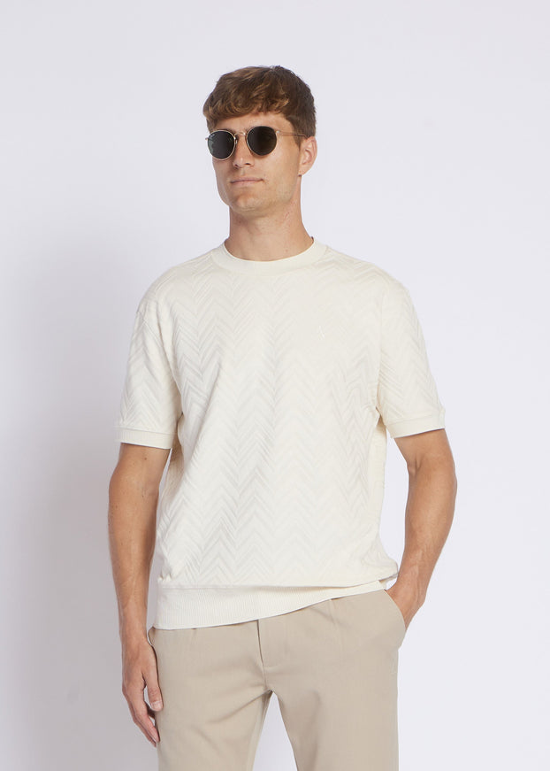 Aeden Aeden T-Shirt Silver SS26 Off-White