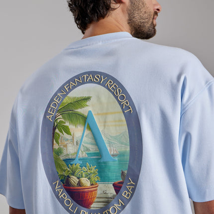Aeden Aeden T-Shirt Zaviano SS26 Ice Water