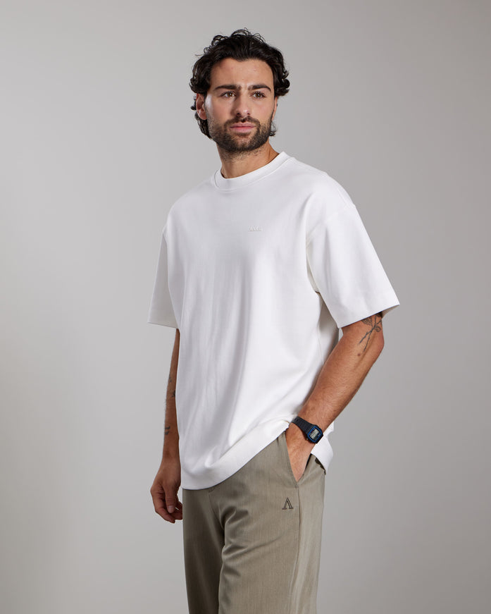 Aeden Aeden T-Shirt Zaviano SS26 Off-White