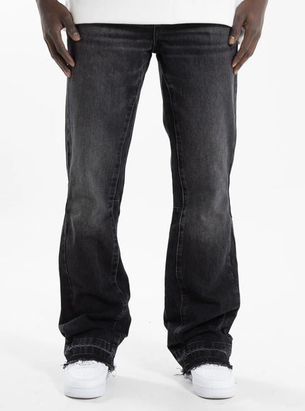 Blue Lobstr Blue Lobstr Jeans Flared SS25 Black