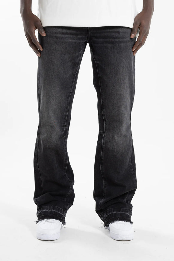 Blue Lobstr Blue Lobstr Jeans Flared SS25 Black