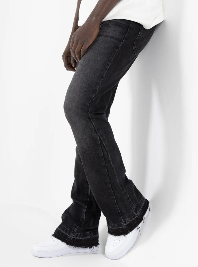 Blue Lobstr Blue Lobstr Jeans Flared SS25 Black