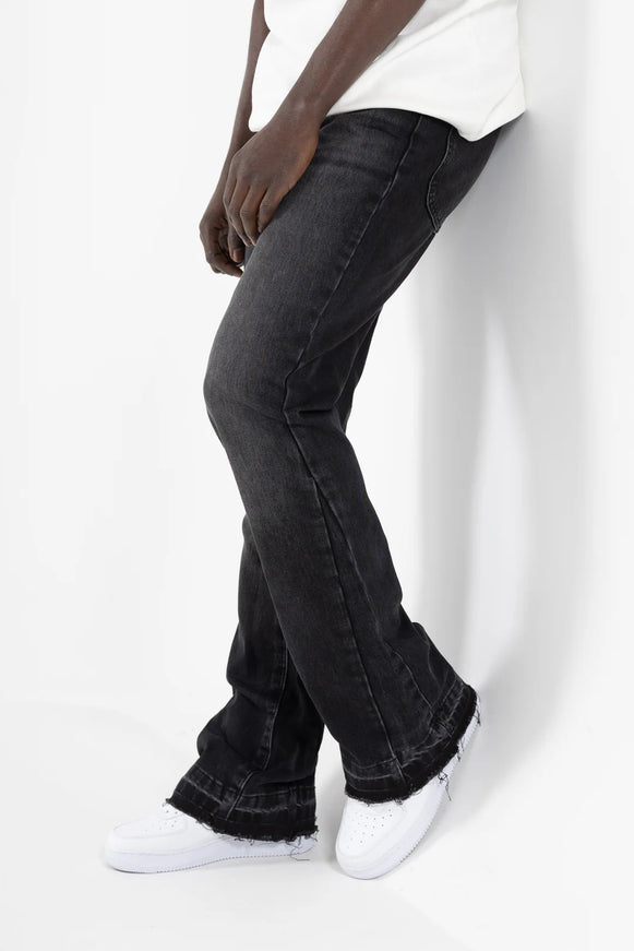 Blue Lobstr Blue Lobstr Jeans Flared SS25 Black