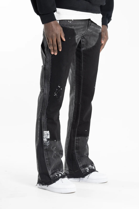 Blue Lobstr Blue Lobstr Jeans Lobstr Flared SS25 Black