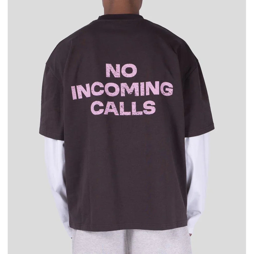 Bobby Blanks Bobby Blanks Double Layered Voicemail SS26 Brown/Off-White