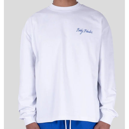 Bobby Blanks Bobby Blanks Longsleeve Bookmark SS26 White