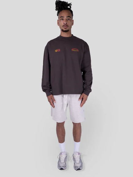 Bobby Blanks Bobby Blanks Longsleeve Crest SS26 Brown