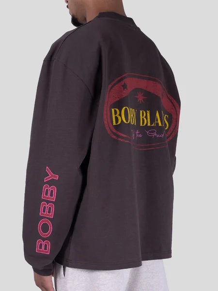 Bobby Blanks Bobby Blanks Longsleeve Crest SS26 Brown