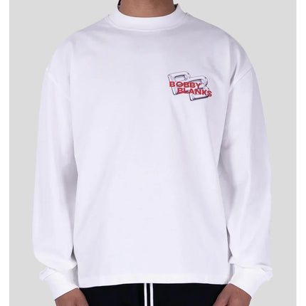 Bobby Blanks Bobby Blanks Longsleeve Royal SS26 Off-White