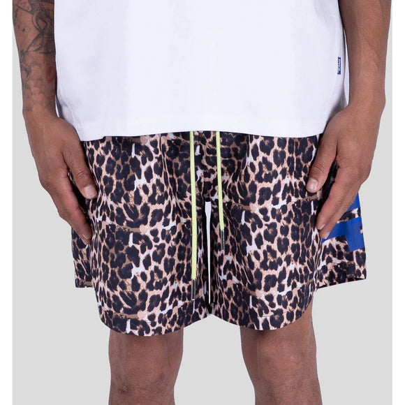 Bobby Blanks Bobby Blanks Swimshort Banner SS26 Leopard