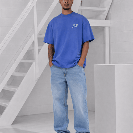Bobby Blanks Bobby Blanks T-Shirt Brixton SS26 Blue/White