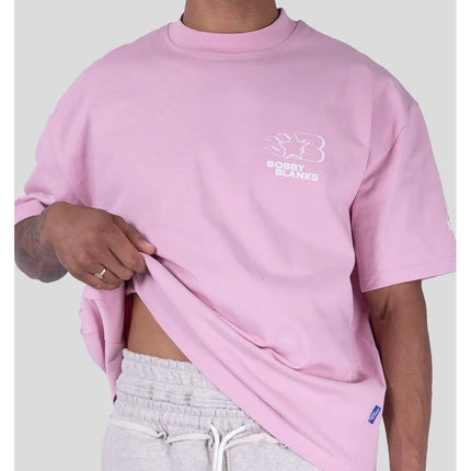 Bobby Blanks Bobby Blanks T-Shirt Oxford SS26 Pinke/White